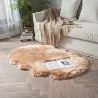 Alfombra de Lana Suave para Dormitorio Sala de Estar Alfombra para Coche Sofá Silla Cojín Lavable Alfombra de Piso para Dormitorio - details 15