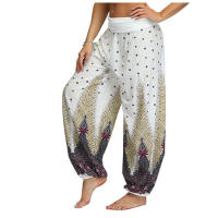 Pantalón suelto bohemio de moda - details 4