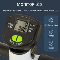 Máquina de Step Stepper Fitness en Casa para Escaleras con Pantalla LCD Manillar y Pedales Antideslizantes Equipo de Ejercicio para Gimnasio Oficina 55x44x108 cm - details 2