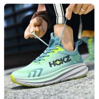 Zapatillas de correr de alta calidad para hombre y mujer, zapatos deportivos informales de malla cómodos y ligeros con amortiguación - details 3