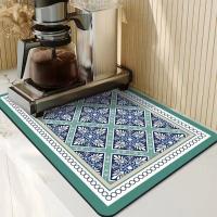 Almohadillas para lavavajillas, alfombrilla absorbente para secado de máquinas de café, almohadillas aislantes, alfombrilla de drenaje antideslizante, estilo Simple, sin lavado, mantel para mesa, taza - details 1