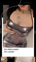 Vestido sexual Correa trasera abierta y tirantes falda ajustada a la cadera Vestido de verano para mujer Ropa femenina productos de tienda sexy xxx - details 0