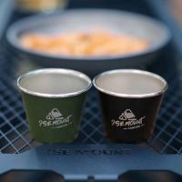 Mini taza de camping de acero inoxidable, 4-1 piezas, 50 ml, adecuada para VIE al aire libre, cerveza, vino, café, té, leche, bebidas, agua, - details 14