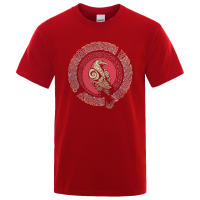 Camiseta de Manga Corta para Hombre, Camisa con Estampado de Cuervo Vikingo del Rey Ragnar, Estilo Informal y Hiphop, Ropa Veraniega, Cómoda y a la Moda, Año 2022 - details 11