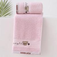 Toalla de Baño de Algodón para Bebé Pañuelo de Lavado de Cara de Oso de Dibujos Animados Suave - details 5