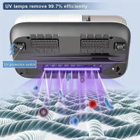 Máquina de limpieza de ácaros de esterilización ligera, aspiradora de mano de bajo ruido para colchón, cama UV, 12KPa - details 6
