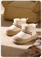 Botas de nieve nuevas para niño, engrosadas, grandes, zapatos de algodón, botas de niña - details 9