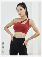 Sujetador de Yoga de melocotón móvil para mujer, ropa interior inalámbrica para Fitness, ropa deportiva, ABY - details 1