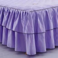 Funda de colchón de lujo para pareja, colcha de falda con volantes, elástica, ajustada, individual y doble, sábana para 2 personas, 150, 180x200 - details 12