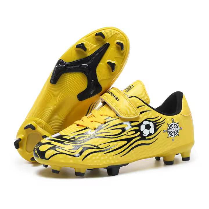 Zapatos de entrenamiento de fútbol de cinco lados antideslizantes para exteriores de césped para niños profesionales, nuevos modelos - 1