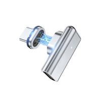 Adaptador magnético USB C de 24 Pines, conector tipo C 40Gbp/S PD 100W, convertidor de carga rápida para 3 - details 4