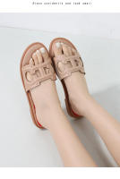 Sandalias de moda de verano 2025, chanclas de playa de una tira, zapatos planos de viaje para mujer - details 16