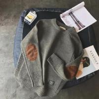 Suéter de Moda para Hombres Cálido, Solido, Alta Calidad, Ajuste Youth, Cuello en V - details 2
