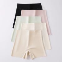 Boxer para mujer, bragas sin costuras, pantalones cortos de seguridad, pantalones cortos de talla grande, ropa interior de seda helada, verano debajo de la falda - details 5