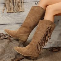 Otoño Invierno mujer moda Martin botas tacones bajos botas zapatos - details 6