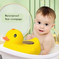 Termómetro de Agua para Baño de Bebé Sensor de Temperatura Seguro con Diseño de Pato Amarillo - details 1