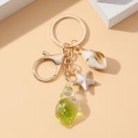 Llavero de concha luminosa, estilo bohemio, colgantes de playa de mar que brillan en la oscuridad, dijes creativos, llavero de concha de estrella de mar para verano - details 14