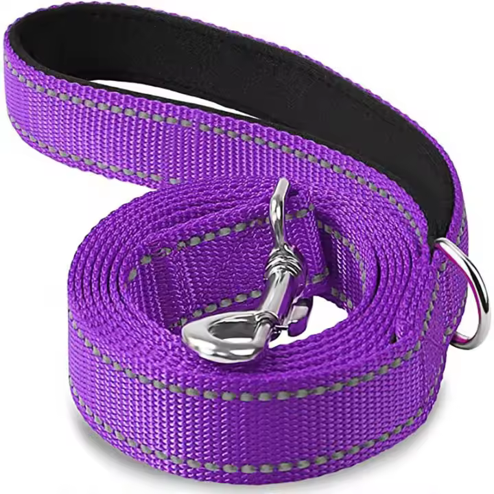 Arnés para perros y gatos, Collar con correa de plomo, reflejo nocturno, cuerda de remolque para perros y mascotas, cuerda protectora de 1,2/1,5/1,8 m, correa de entrenamiento para caminar para mascotas - 1