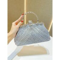 Nuevo estilo con tachuelas de diamantes para suegra, elegante bolso de noche de alta sociedad, bolso de fiesta corporal - details 13