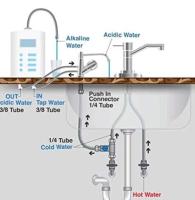 Alcalino para grifo de cocina, purificación de bebidas, regenerador de pH, sistema de filtrado de agua alcalina - details 2