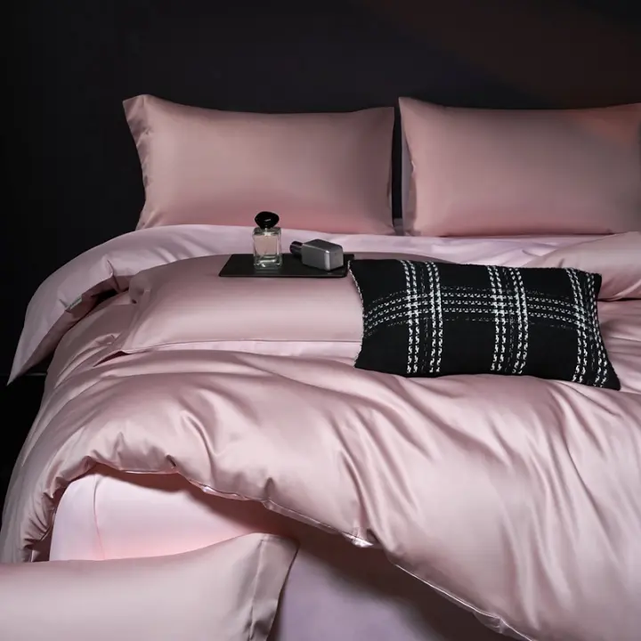 Funda de Cama de Algodón 100% Natural Estilo Sencillo Tamaño Completo 1.5m - 1