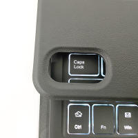 Funda de teclado Bluetooth para HUAWEI MatePad 11 pulgadas 2023 con retroiluminación de teclado Estilo Inglés y Español Material de Cuero Sintético Portátil - details 9