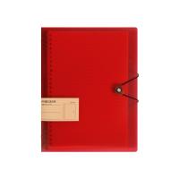 Cubierta interior A5/B5/A4, cubierta de carpeta para cuaderno, carpeta DIY, carcasa de cuaderno de hojas sueltas, cubierta de carpeta de archivos A4 transparente de 8 agujeros - details 5