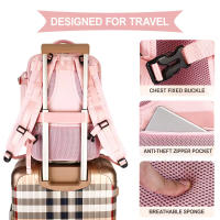 Mochila de Viaje para Mujer, Gran Capacidad, Impermeable, informal, Deportes al Aire Libre, para Portátil y Cuad - details 11