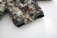 Chaqueta de Piel Cálida con Cuello de Piel para Niños Moda de Invierno con Capucha y Cremallera - details 4