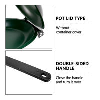 Sartén antiadherente plegable de doble cara, herramienta de cocina estable y duradera para barbacoa, hogar - details 6