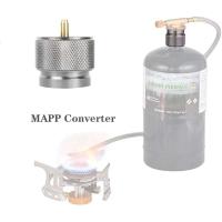 Adaptador de propano para estufa al aire libre, equipo de cilindro de gas de llenado de butano, suministros para acampar - details 4