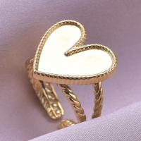 Joyería para dedos de niña, Anillos de corazón para mujer, accesorios, Anillo de acero inoxidable, suministros de amor, Anillos DIY, regalo del Día de San Valentín - details 28