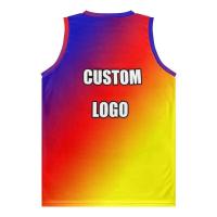 Nombre de sublimación: Camiseta sin mangas de baloncesto para entrenamientos deportivos impresa a petición de verano para hombre Fitness - details 1