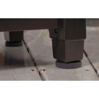 Mueble Barbacoa Grande para terraza o jardín Exterior con Ruedas, Capacidad 207 litros, Color Marrón - details 3