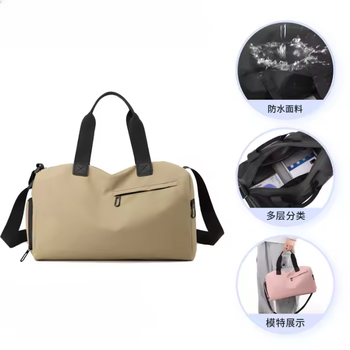 Ejercicio del bolso de natación con separación húmeda y seca para hombres de la bolsa de fitness - 1