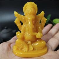 Estatua de Ganesha, decoración de casa y jardín, escultura de Dios elefante indio, artesanías de piedra de Jade hechas a mano, decoración del hogar, estatuas de Buda - details 10