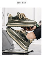 Nuevos Zapatos De Plataforma Versátiles Casuales, Zapatos De Moda Deportivos Antideslizantes Y Resistentes Al Desgaste De Moda Para Hombres - details 16