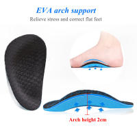 EiD-plantillas ortopédicas para hombres y mujeres, soporte para arco de pies planos, almohadillas para zapatos, plantillas deportivas de EVA, Valgus, Varus - details 17
