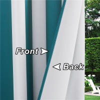 RYB-cortina de rayas verticales para exteriores, cortina opaca resistente a la decoloración con ojal a prueba de óxido para porche, Playa y Patio - details 15