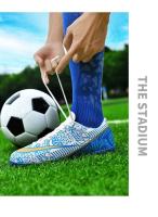 Zapatillas de fútbol de cinco lados de entrenamiento livianas para césped para adultos unisex - details 18