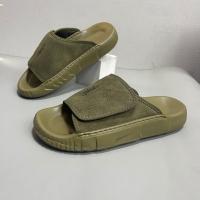 Nuevas sandalias de cuero transpirables de una palabra de arrastre para hombres versión coreana versátil para jóvenes zapatillas británicas de moda - details 5