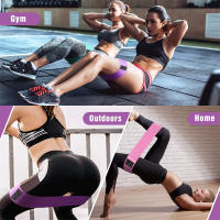 Banda de Entrenamiento Elástica Fiess Resistente para Yoga Pilates Sentadillas y Ejercicios en Casa Equipo de Gimnasio 1/2/3 Piezas - details 4