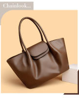 Bolso cruzado informal y versátil para mujer, bolso de mano plisado de un solo hombro, grande - details 12