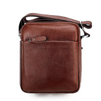 Bolso bandolera suave de piel de becerro auténtica para hombre informal - details 20