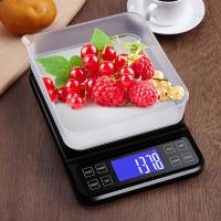 Báscula de cocina recargable 5KG Precisión alta en alimentos con pantalla LCD retroiluminada - details 12