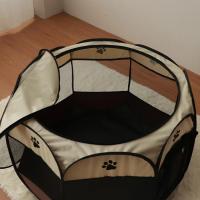 Corralito para gatos de interior cerrado, corralito plegable portátil para perros, tienda de campaña para exteriores, jaula con cremallera, puerta de cubierta superior - details 2