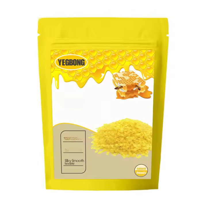 Pastillas de cera de abeja Natural fáciles de fundir, tiene gránulos de cera de abeja antialergénicos para mujer - 1