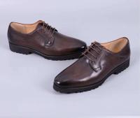 Zapatos de hombre con zapato completo con capa de punta de piel de vaca de nuevo estilo de moda - details 16