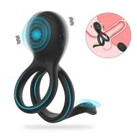 Leten-Anillo vibrador inalámbrico, anillos vibradores retardantes de eyaculación, Juguetes sexuales con Control remoto para hombres y parejas - details 4