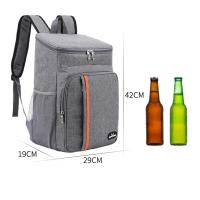 Bolsa de almuerzo térmica portátil de 18L, caja de comida duradera, resistente al agua, funda con aislamiento de hielo, mochilas para cena Oxford para acampar, Icebox - details 0